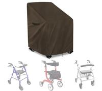 Housse étanche anti-poussière pour déambulateur/fauteuil roulant 72x66x90cm