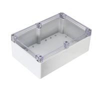 Housse Étanche Boîte de Jonction Connecteur, Connecteurs Boîtier Électrique Plastique Extérieur Intérieur,Plastique ABS DIY Boite de Jonction projet de boîte Coque avec Housse Clair 115 * 90 * 55mm