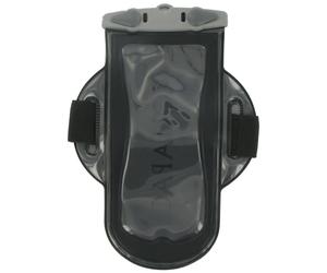 Housse étanche brassard Pratique, vous la fixez autour de votre bras !