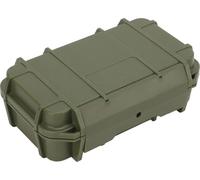 Housse étanche de développement dur Boîte d'instruments de sécurité Abs Boîte à outils de rangement en plastique pour le camping en plein airDouble Box, vert militaire