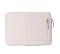 Housse étanche pour ordinateur portable de 13,3", 14,6", 15,6", MacBook Air, Pro, Lenovo, Hp, Dell, pour homme et femme (blanc, 15,6")