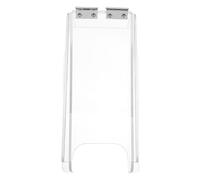 Housse Étanche pour Serrure Électronique en Plastique Transparent | Couvercle Rabattable, Protection UV et Neige, Ajustement Précis, pour Portails Résidentiels et Capteurs