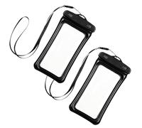 Housse étanche pour téléphone portable - Sac de protection étanche et sec - Pochette imperméable de téléphone portable | Pour plage piscine rivière baignade snorkeling bateau plongée camping