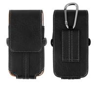 Housse Etui Ceinture Porte-carte Universel Smartphone taille XXL - Noir