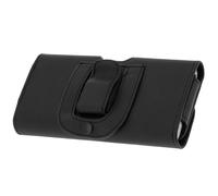 Housse Etui Ceinture Universel à Rabat Noir - Taille XL