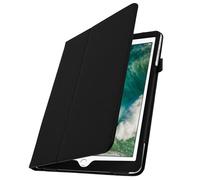 Avizar Housse Étui Clapet iPad 5/6/Air – Fonction Support – Noir