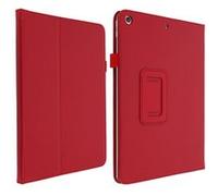 Housse Etui Clapet Protection iPad 5 / 6 / Air - Rouge - Fonction Support