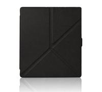 Housse Étui Compatible avec Boox Leaf 2/3/3C 7 Pouces liseuse, Housse en Cuir PU avec Support, Fonction Veille/réveil Automatique Protection Contre Les Chutes(Black)