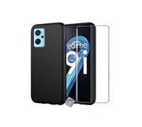 Housse etui coque gel Oppo A36 / A76 / A96 / Realme 9i + verre trempe - NOIR -