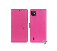Housse etui coque pochette portefeuille pour Wiko Y82 + film ecran - ROSE -
