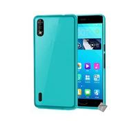 Housse etui coque pochette silicone gel fine pour Altice S42 + film ecran - BLEU -