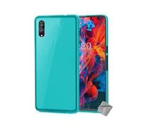 Housse etui coque pochette silicone gel fine pour Archos Diamond + film ecran - BLEU -