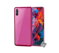 Housse etui coque pochette silicone gel fine pour Archos Diamond + film ecran - ROSE -