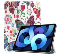Housse Etui Coque Pochette Simili Cuir Pour Apple Ipad Air 4 2020 (10,9 Pouces) - Papillons
