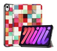 Housse Etui Coque Pochette Simili Cuir Pour Apple Ipad Mini 6 2021 (8,3 Pouces) - Triangles Colorés