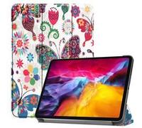 Housse etui coque pochette simili cuir pour Apple iPad Pro 1 2018 / iPad Pro 2 2020 / iPad Pro 3 2021 (11 pouces) - PAPILLONS - htdmobiles Papillons