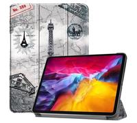 Housse Etui Coque Pochette Simili Cuir Pour Apple Ipad Pro 1 2018 / Ipad Pro 2 2020 / Ipad Pro 3 2021 (11 Pouces) - Tour Eiffel