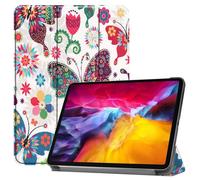 Housse etui coque pochette simili cuir pour Apple iPad Pro 1 2018 / iPad Pro 2 2020 / iPad Pro 3 2021 (11 pouces) - PAPILLONS - htdmobiles Papillons
