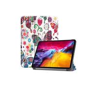 Housse etui coque pochette simili cuir pour Apple iPad Pro 1 2018 / iPad Pro 2 2020 / iPad Pro 3 2021 (11 pouces) - PAPILLONS - htdmobiles Papillons