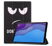 Housse Etui Coque Pochette Simili Cuir Pour Lenovo Tab M10 Hd 2gen. Tb-X306x / Tb-X306f (10,1 Pouces) - Don't Touch Me