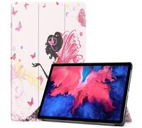 Housse Etui Coque Pochette Simili Cuir Pour Lenovo Tab P11 / P11 Plus Tb-J606f / Tb-J606x (11 Pouces) - Fée