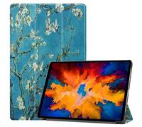 Housse Etui Coque Pochette Simili Cuir Pour Lenovo Tab P11 Pro Tb-J706f / Tb-J706l (11,5 Pouces) - Fleurs