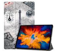 Housse Etui Coque Pochette Simili Cuir Pour Lenovo Tab P11 Pro Tb-J706f / Tb-J706l (11,5 Pouces) - Tour Eiffel