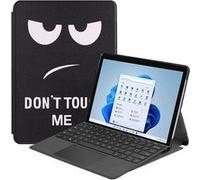 Housse etui coque pochette simili cuir pour Microsoft Surface Pro 8 (13 pouces) - DON'T TOUCH ME - htdmobiles Don’t Touch Me G