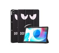 Housse etui coque pochette simili cuir pour Realme Pad (10,4 pouces) - DON'T TOUCH ME -