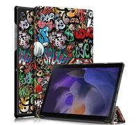 Housse Etui Coque Pochette Simili Cuir Pour Samsung Galaxy Tab A7 Lite T220 / T225 (8,7 Pouces) - Cartoon