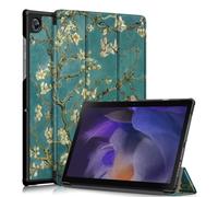 Housse Etui Coque Pochette Simili Cuir Pour Samsung Galaxy Tab A7 Lite T220 / T225 (8,7 Pouces) - Fleurs