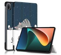 Housse Etui Coque Pochette Simili Cuir Pour Xiaomi Pad 5 / Pad 5 Pro (11 Pouces) - Good Night