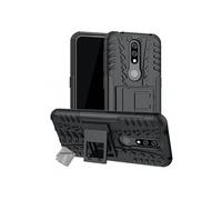 Housse etui coque rigide anti choc pour Nokia 4.2 + film ecran - NOIR -