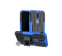 Housse etui coque rigide anti choc pour Nokia 4.2 + verre trempe - BLEU -