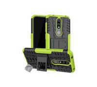 Housse etui coque rigide anti choc pour Nokia 4.2 + verre trempe - VERT -