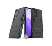 Housse etui coque rigide anti choc pour Oppo Find X3 Lite / Realme GT Master Edition + verre trempe - NOIR -