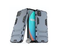 Housse etui coque rigide anti choc pour Realme C11 2021 + film ecran - BLEU FONCE -