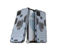 Housse etui coque rigide anti choc pour Realme C21-Y / C25Y + verre trempe - BLEU FONCE -