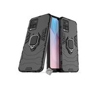 Housse etui coque rigide anti choc pour Vivo Y21 / Y21s / Y33s + film ecran - NOIR -