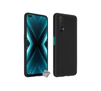 Housse etui coque silicone gel fine pour Realme X50 5G / X3 Superzoom + film ecran - NOIR -