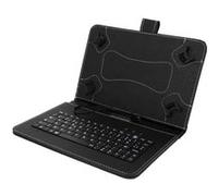 Housse Folio avec Clavier AZERTY Tablette 10'' - Noir - Connecteur Micro-USB