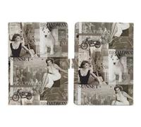 Akashi Housse Étui Folio Design Hollywood pour Tablettes 9'' à 10''