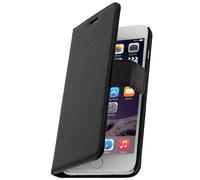 Housse Etui Folio Portefeuille pour Apple iPhone 6 Plus - Noir