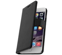 Housse Etui Folio Portefeuille pour Apple iPhone 6 Plus - Noir