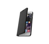 Housse Etui Folio Portefeuille pour iPhone 6 Plus Noir