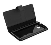 Housse Étui Folio Portefeuille pour Samsung Galaxy J3 - Fonction Support Noir