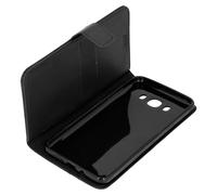 Housse Etui Folio Portefeuille Noir Samsung Galaxy J7 2016 - Fonction Support