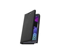 Housse Etui Folio Portefeuille pour Samsung Galaxy Note 4 - Noir
