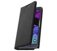 Housse Etui Folio Portefeuille pour Samsung Galaxy Note 4 - Noir