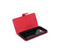 Housse Etui Folio Portefeuille Rouge Samsung Galaxy J5 2016 - Fonction Support
